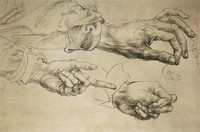 Study of Three Hands