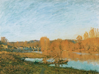 Automne, les bords de Seine près de Bougival