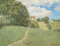 Paysage avec maisons