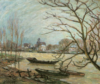 Moret -sur-Loing - L’Hiver