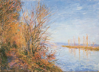 The-Lane-from-By-to-the-Bois-des-Roches-Courtaut-Indian-Summer