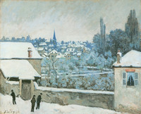 Winter in Louveciennes