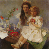 Jaroslava and Jiri – the Artist’s Children