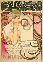 Salon des Cent: Exposition de l’Œuvre de Mucha