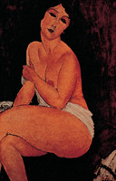 Seated Female Nude