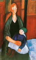 Seated Woman with Child