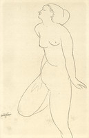 Standing Female Nude