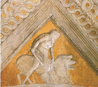 Hercules capturing Cerberus, Camera Picta