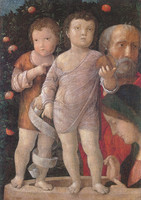 The Holy Family with the Infant Baptist