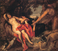 Diana and Endymion Surprised by a Saty