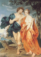 Sir George Villiers and Lady Katherine Manners as Adonis and Venus