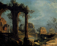 Caprice: Ruins of an Arch