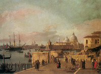 Entrance to the Grand Canal from the Molo, Venice