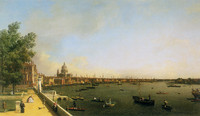 The Thames from Somerset House towards the City