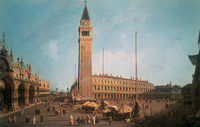 View of Venice, Piazza San Marco and Piazzetta