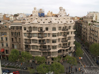 Casa Milà, (La Pedrera) Fassade