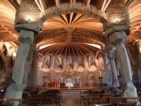 Colònia Güell Crypt, cupola of the main hall