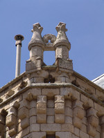 Palais épiscopal d’Astorga, cheminée