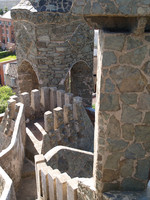 Tower of Bellesguard, rooftop walkway