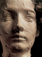 Assemblage : masque de Camille Claudel et main gauche de Pierre de Wissant