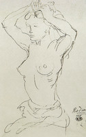 Bust of a Nude Woman