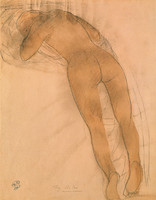 Nude Woman Lying on her Stomach