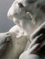 The Kiss (detail)