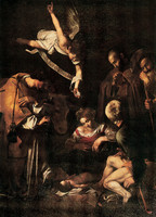 Nativity with Saint Francis and Saint Lawrence