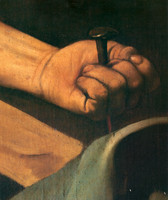 The Crucifixion of Saint Peter (detail)