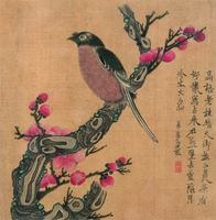 Plum Blossoms and Birds