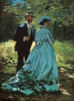 Bazille and Camille (study for Déjeuner sur l’Herbe)