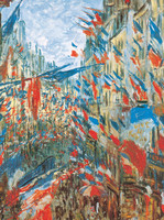 La Rue Saint-Denis. Celebration of 30 June 1878