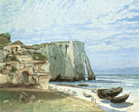 The Etretat Cliffs after the Storm