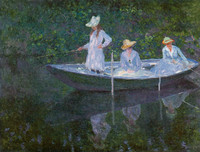 The Boat at Giverny (In the 'Norvégienne')