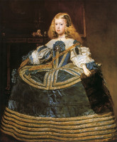 Infanta Margarita in a Blue Dress