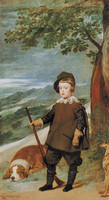 Le Prince Balthasar Carlos en chasseur