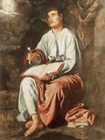 Johannes der Evangelist auf Patmos