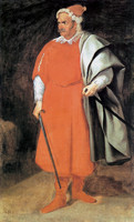 The Buffoon Christóbal De Castañeda Y Pernia, Called “Barbarroja”