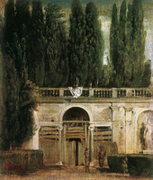 Villa Medici in Rome (Façade of the Grotto-Logia)