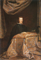 Workshop of Velázquez, Philip IV praying