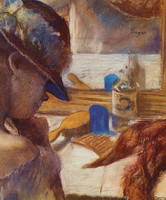 In Front of the Mirror (detail)