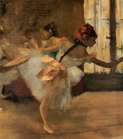 The Dance Rehearsal (detail)