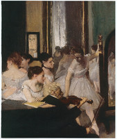 The Dancing Class (detail)