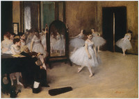 The Dancing Class (detail)