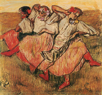 Three Russian Dancers