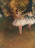 Two Dancers on a Stage