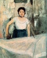 Woman Ironing