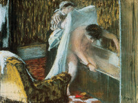 Woman Leaving her Bath