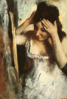 Woman in front of a Mirror