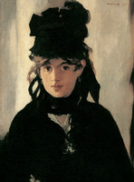 Berthe Morisot mit Veilchenstrauß